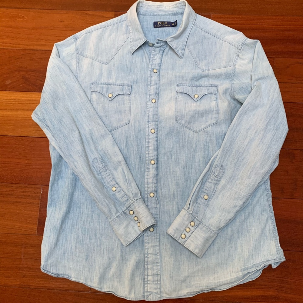 POLO Jean shirt button down